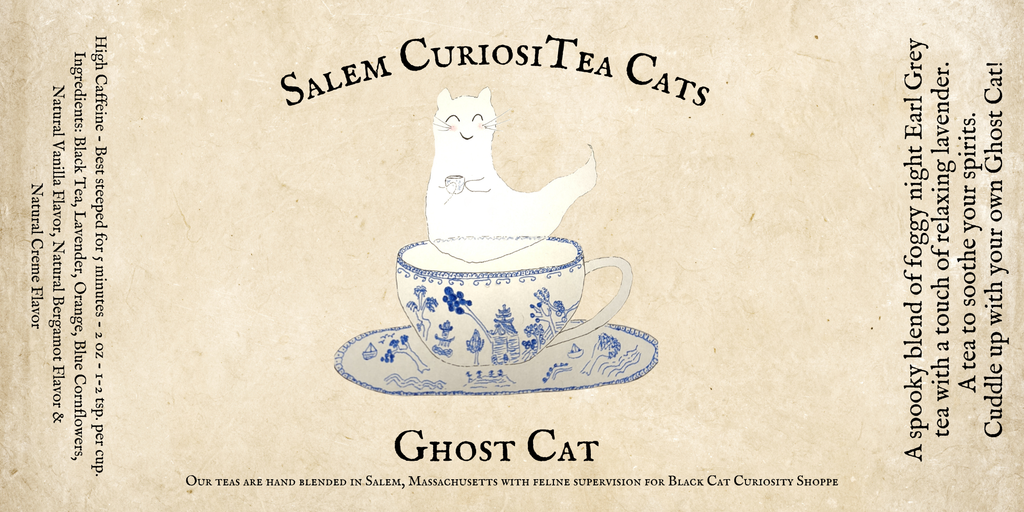 CuriosiTea Ghost Cat Tea 2oz