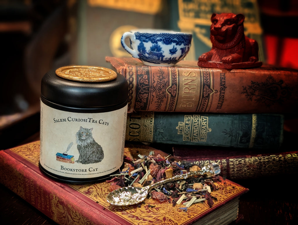 CuriosiTea Bookstore Cat Tea 2oz