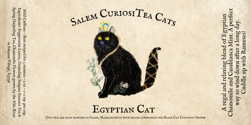 CuriosiTea Egyptian Cat Tea 2oz