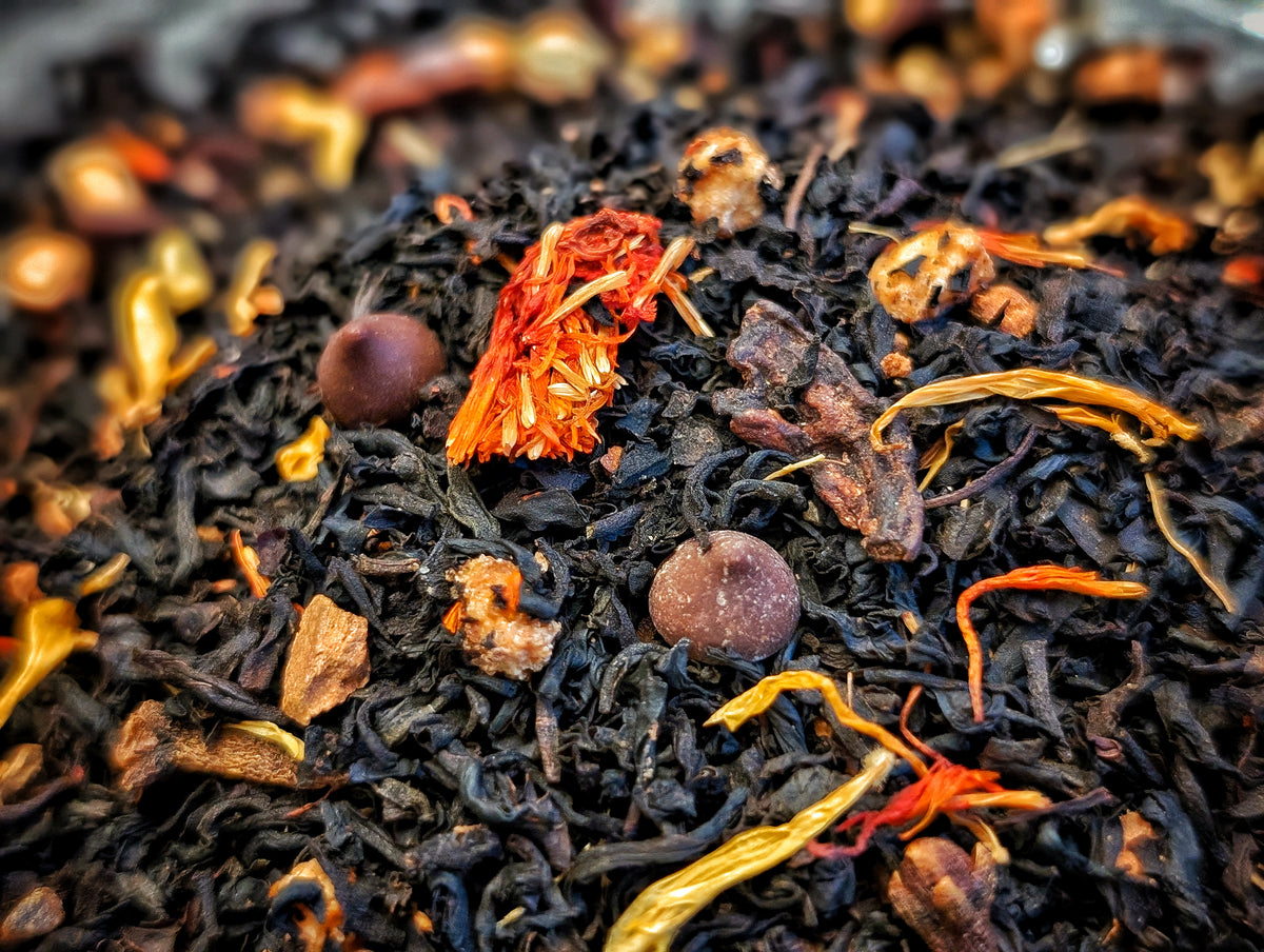 CuriosiTea Pumpkin Cat Tea 2oz