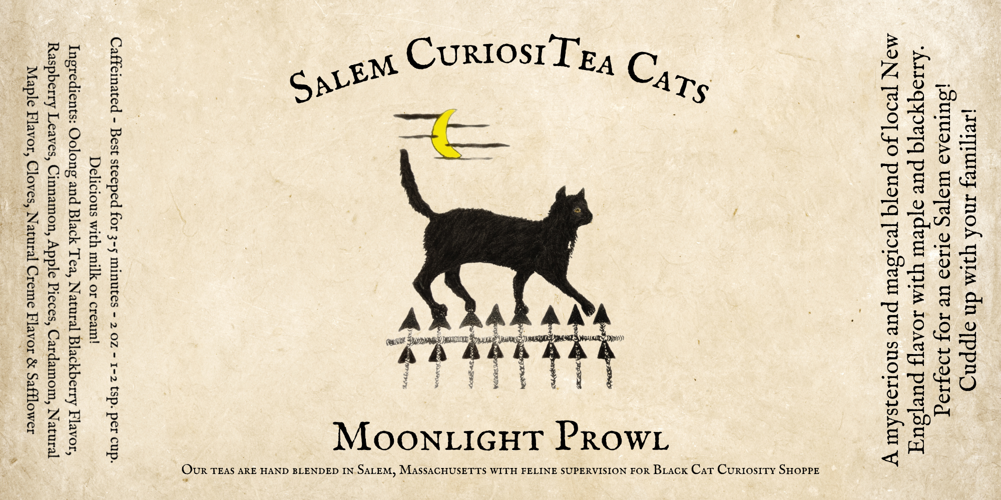 CuriosiTea Moonlight Prowl Tea 2oz